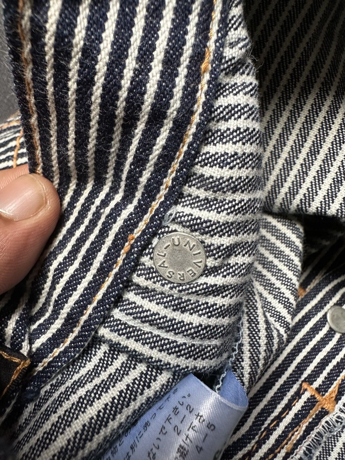 Designer × Japanese Brand Archive Keiji Itakura custom made hybrid hickory denim Size US 28 / EU 44 - 17 Thumbnail