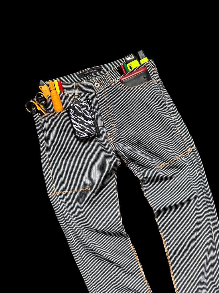 Designer × Japanese Brand Archive Keiji Itakura custom made hybrid hickory denim Size US 28 / EU 44 - 5 Thumbnail