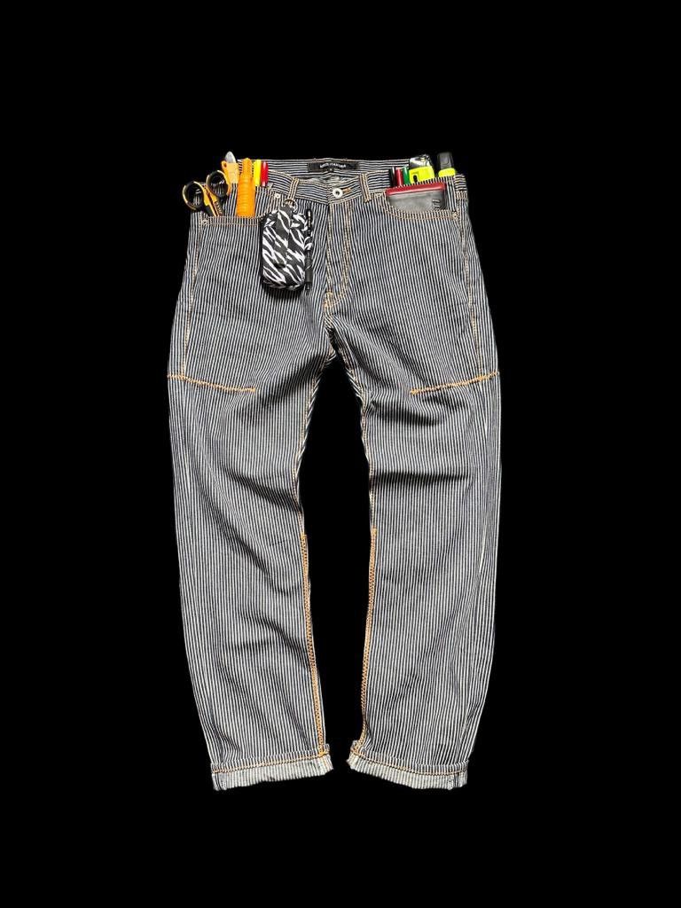 Designer × Japanese Brand Archive Keiji Itakura custom made hybrid hickory denim Size US 28 / EU 44 - 2 Thumbnail