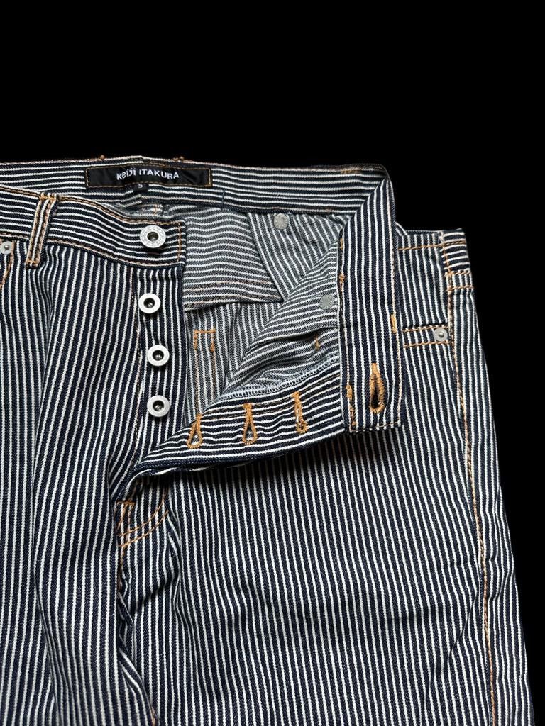 Designer × Japanese Brand Archive Keiji Itakura custom made hybrid hickory denim Size US 28 / EU 44 - 10 Thumbnail