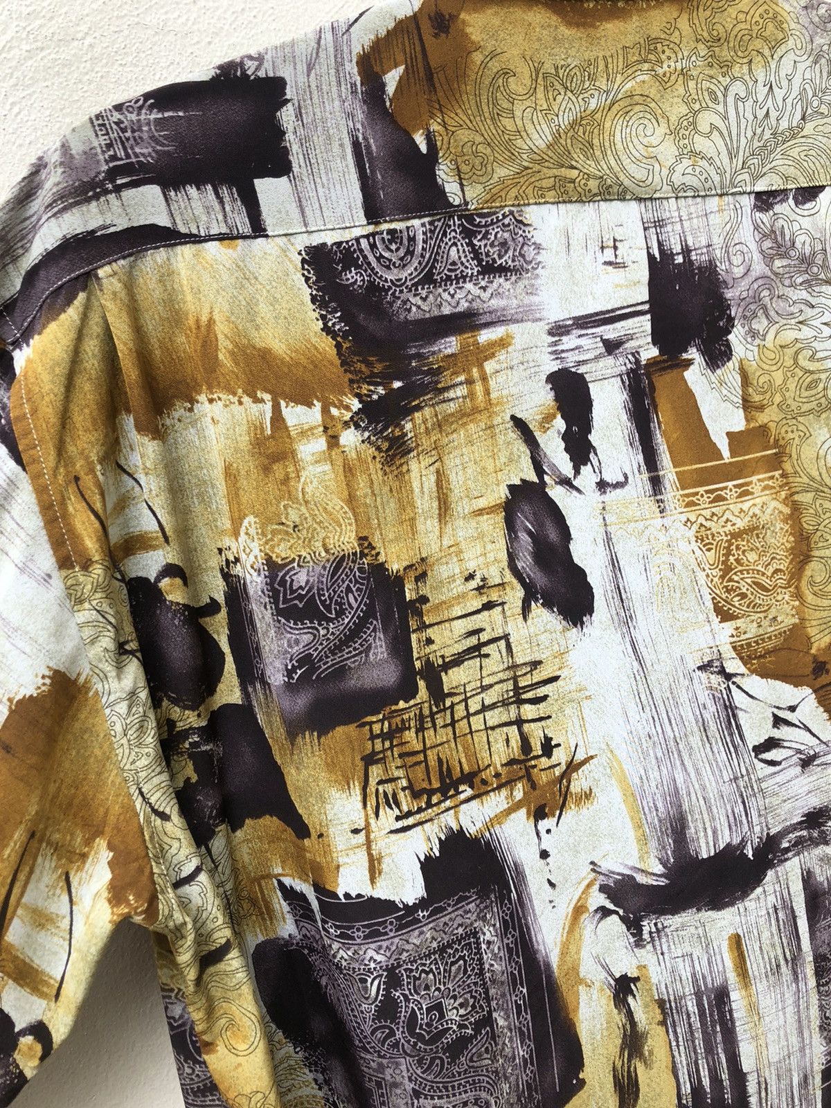 Other Vintage Men’s Tenoras Japan Abstract Art Long Sleeve Shirt Size US XL / EU 56 / 4 - 21 Thumbnail