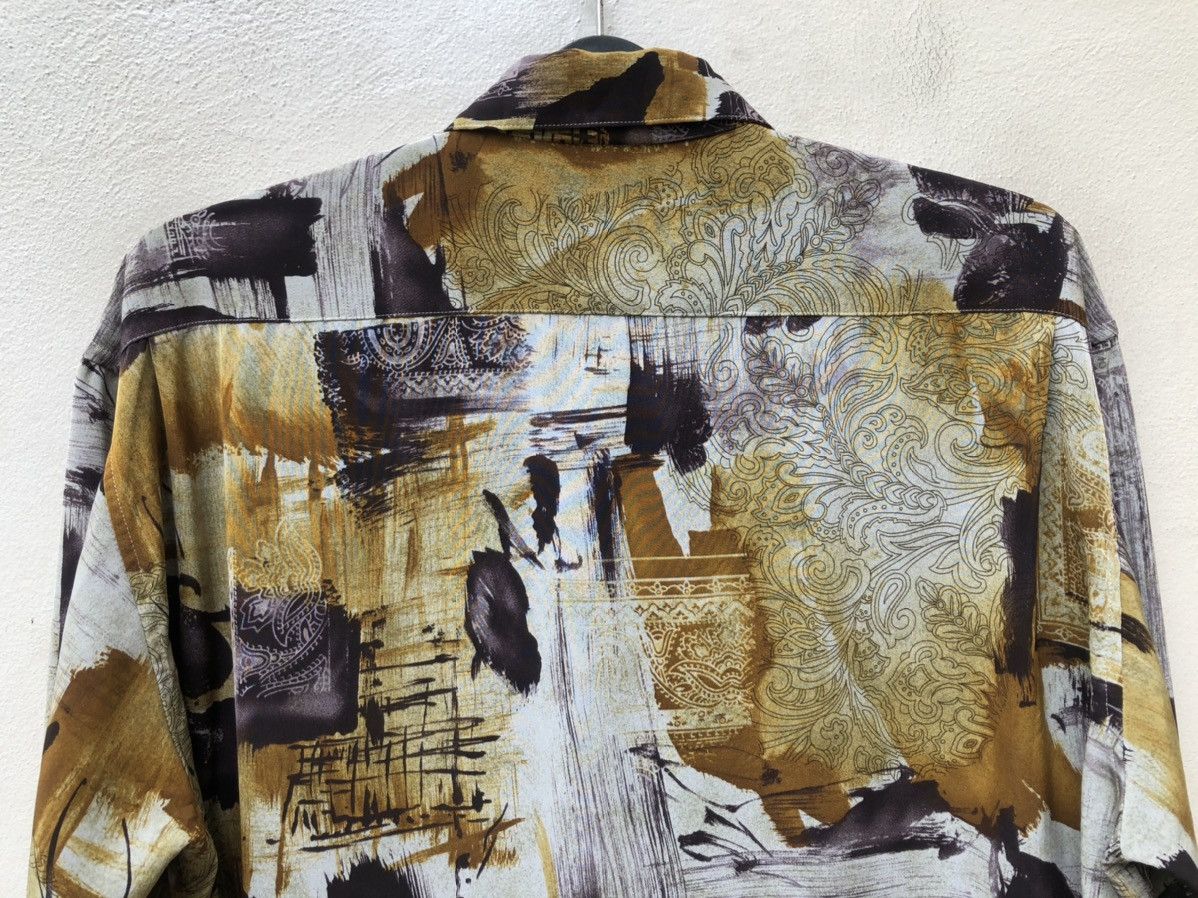 Other Vintage Men’s Tenoras Japan Abstract Art Long Sleeve Shirt Size US XL / EU 56 / 4 - 17 Thumbnail