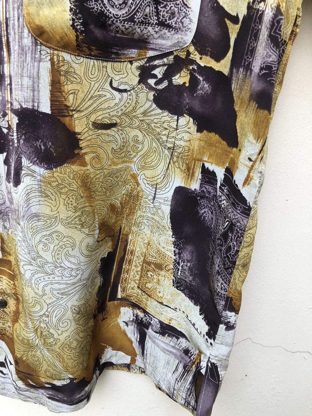 Other Vintage Men’s Tenoras Japan Abstract Art Long Sleeve Shirt Size US XL / EU 56 / 4 - 10 Thumbnail
