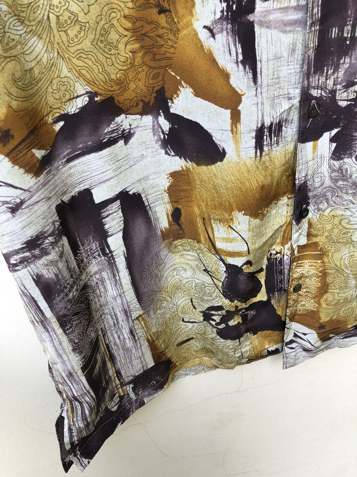 Other Vintage Men’s Tenoras Japan Abstract Art Long Sleeve Shirt Size US XL / EU 56 / 4 - 13 Thumbnail