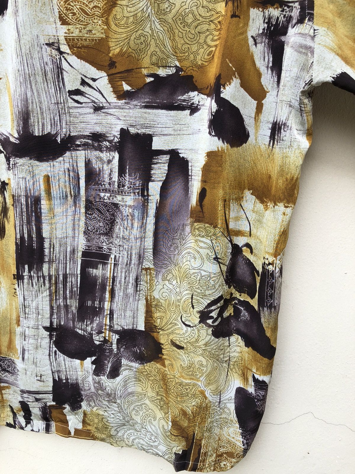 Other Vintage Men’s Tenoras Japan Abstract Art Long Sleeve Shirt Size US XL / EU 56 / 4 - 19 Thumbnail