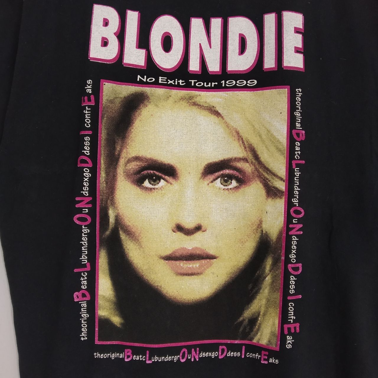 Band Tees Vintage 90s Blondie American Punk Rock Band Promo Music Size US XL / EU 56 / 4 - 4 Thumbnail