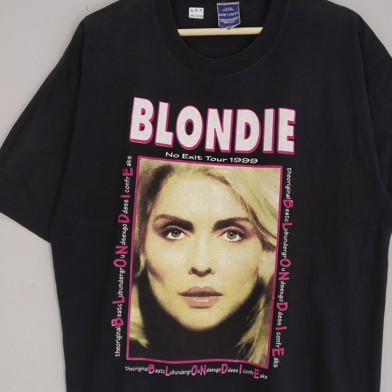 Band Tees Vintage 90s Blondie American Punk Rock Band Promo Music Size US XL / EU 56 / 4 - 3 Thumbnail