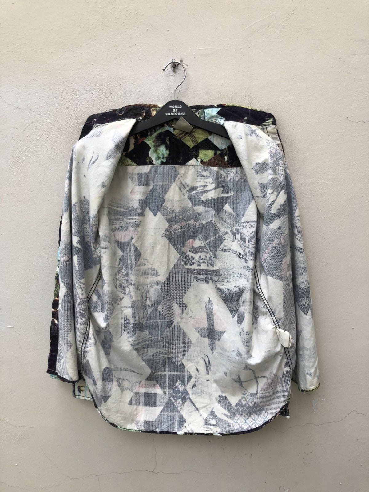 ABAHOUSE ABAHOUSE Abstract Graphic All Print Button Shirt Size US M / EU 48-50 / 2 - 21 Thumbnail