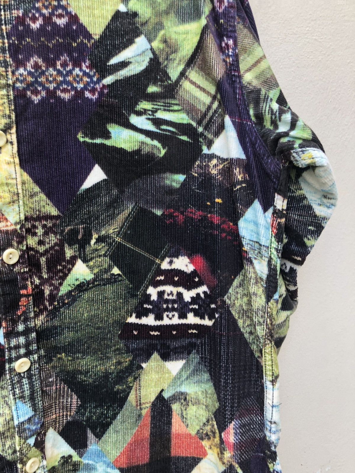 ABAHOUSE ABAHOUSE Abstract Graphic All Print Button Shirt Size US M / EU 48-50 / 2 - 7 Thumbnail