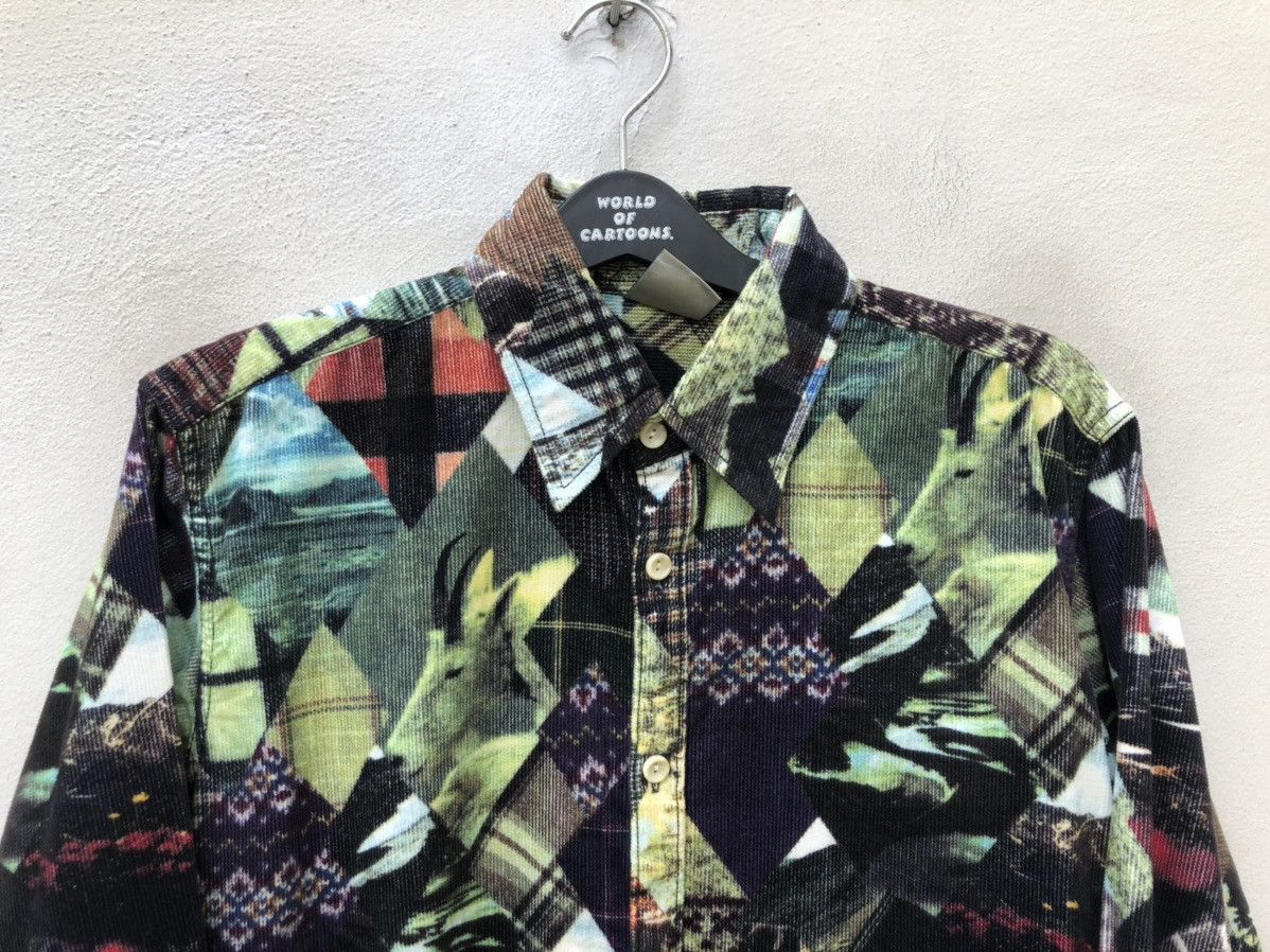 ABAHOUSE ABAHOUSE Abstract Graphic All Print Button Shirt Size US M / EU 48-50 / 2 - 2 Thumbnail