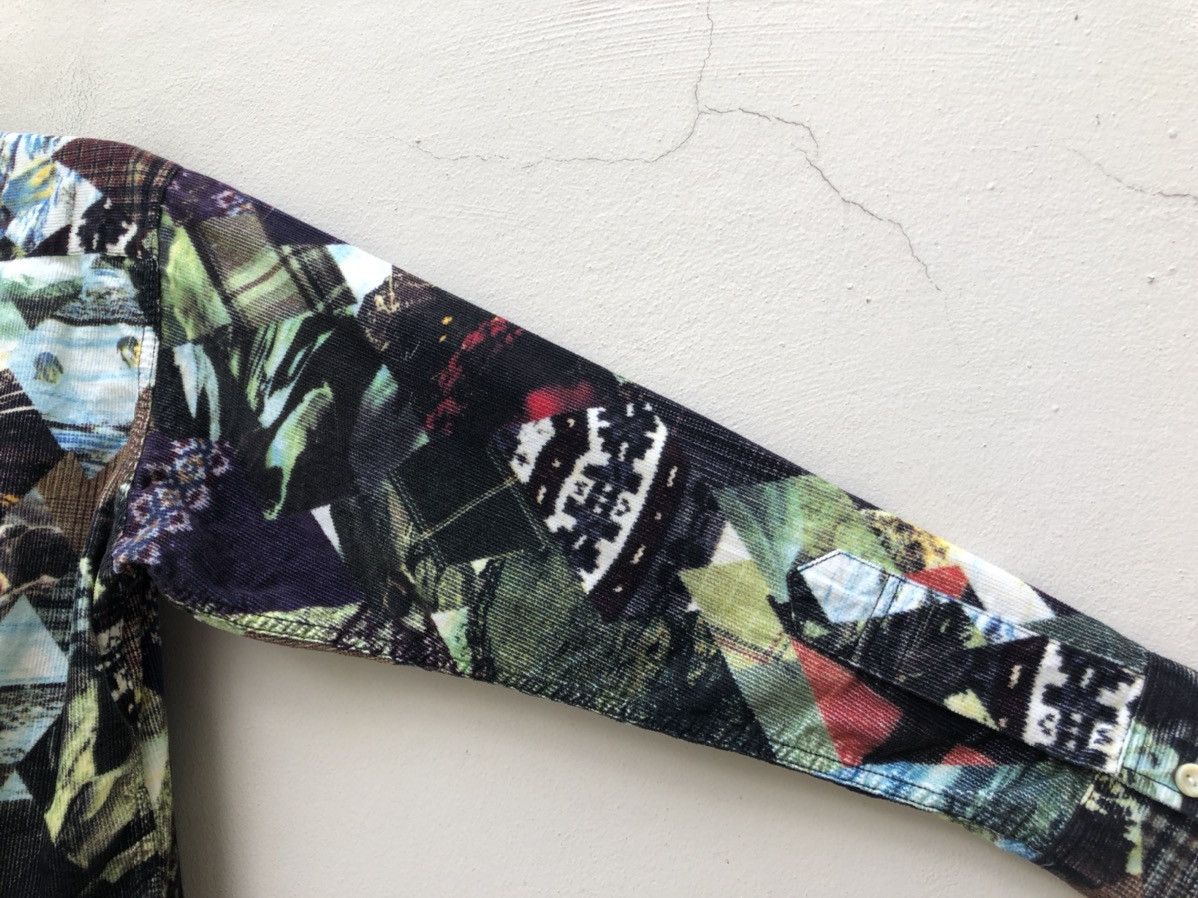 ABAHOUSE ABAHOUSE Abstract Graphic All Print Button Shirt Size US M / EU 48-50 / 2 - 18 Thumbnail