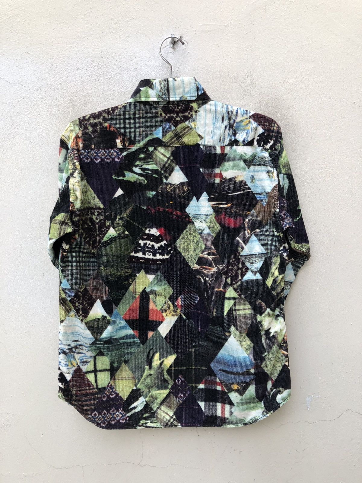 ABAHOUSE ABAHOUSE Abstract Graphic All Print Button Shirt Size US M / EU 48-50 / 2 - 12 Thumbnail