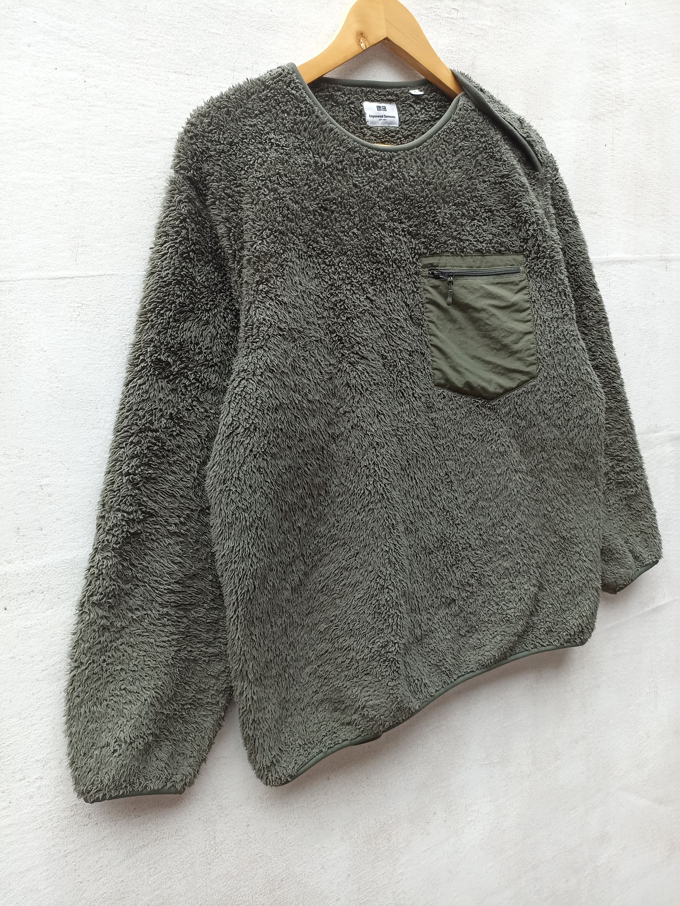 Engineered Garments × Uniqlo FW2019 Engineered Garments Uniqlo Super Cozy fleece pullover Size US M / EU 48-50 / 2 - 5 Thumbnail