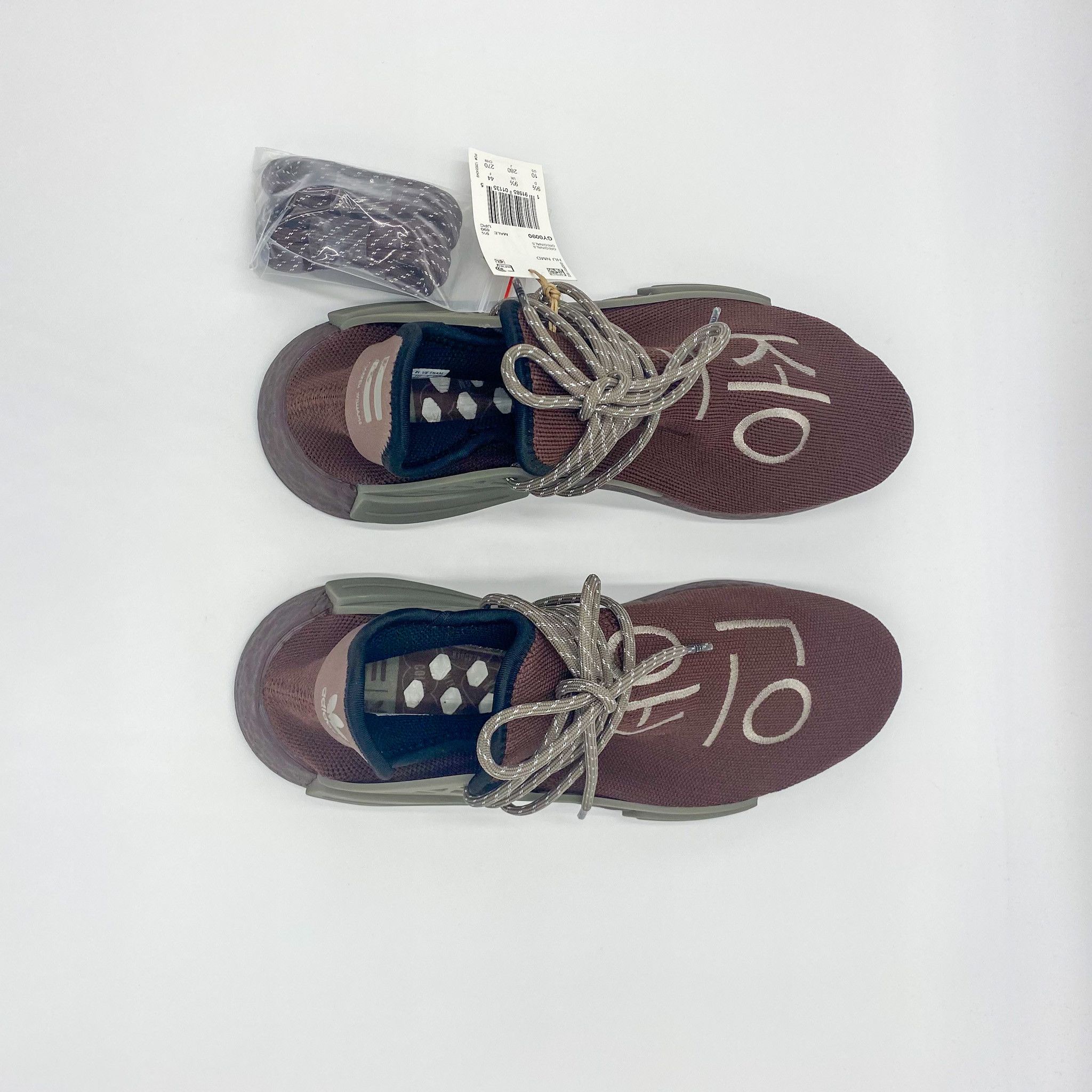Adidas × Pharrell Size 10 • adidas NMD Hu Chocolate Size US 10 / EU 43 - 2 Thumbnail