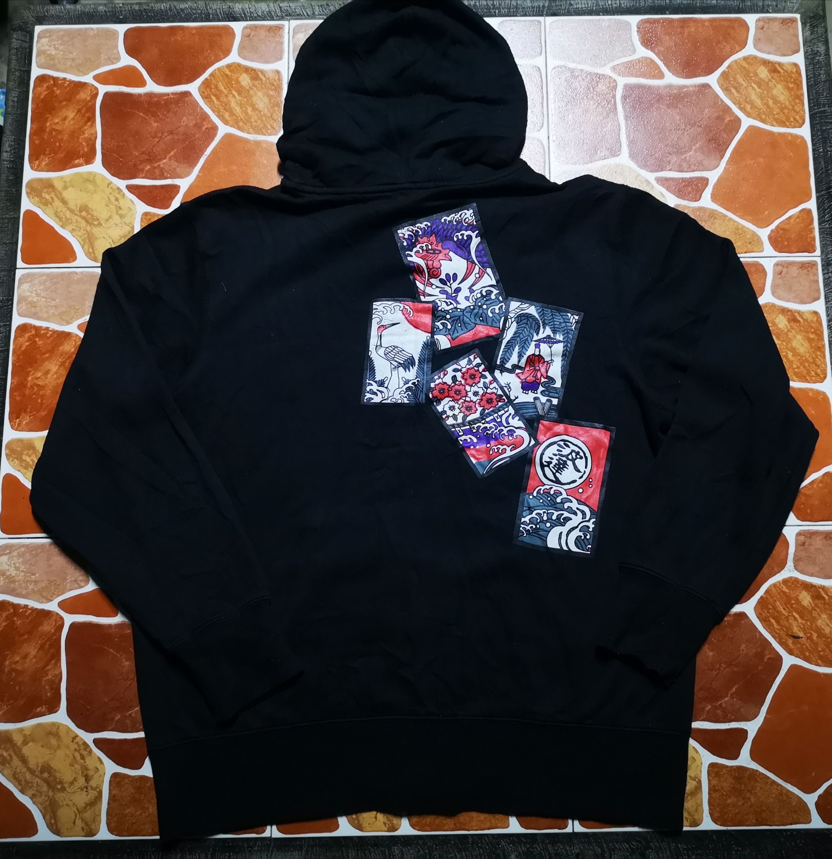 Naminoritatsujin Japanese Hoodie zipper