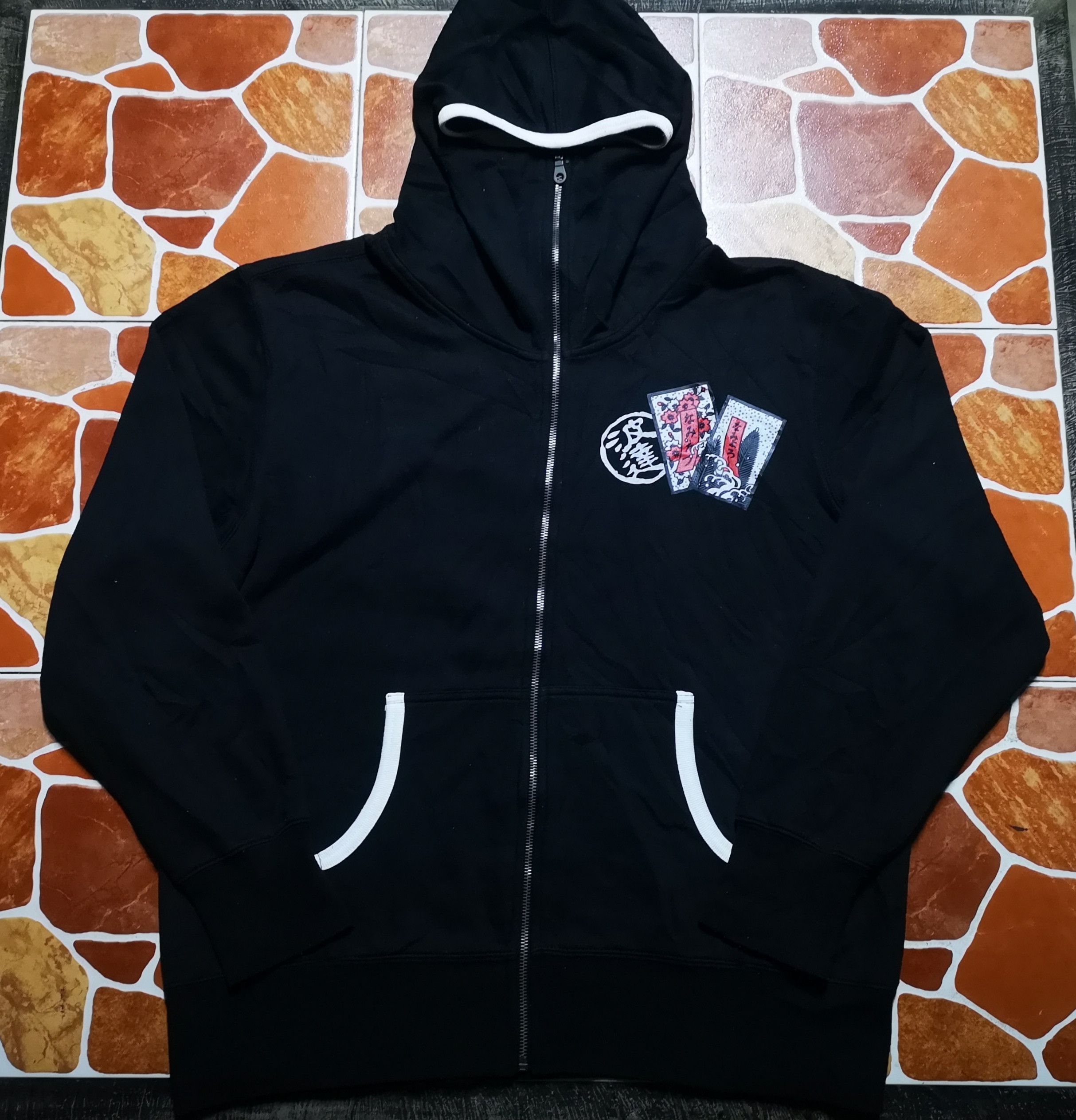 Japanese Brand Naminoritatsujin Japanese Hoodie zipper Size US XL / EU 56 / 4 - 2 Thumbnail