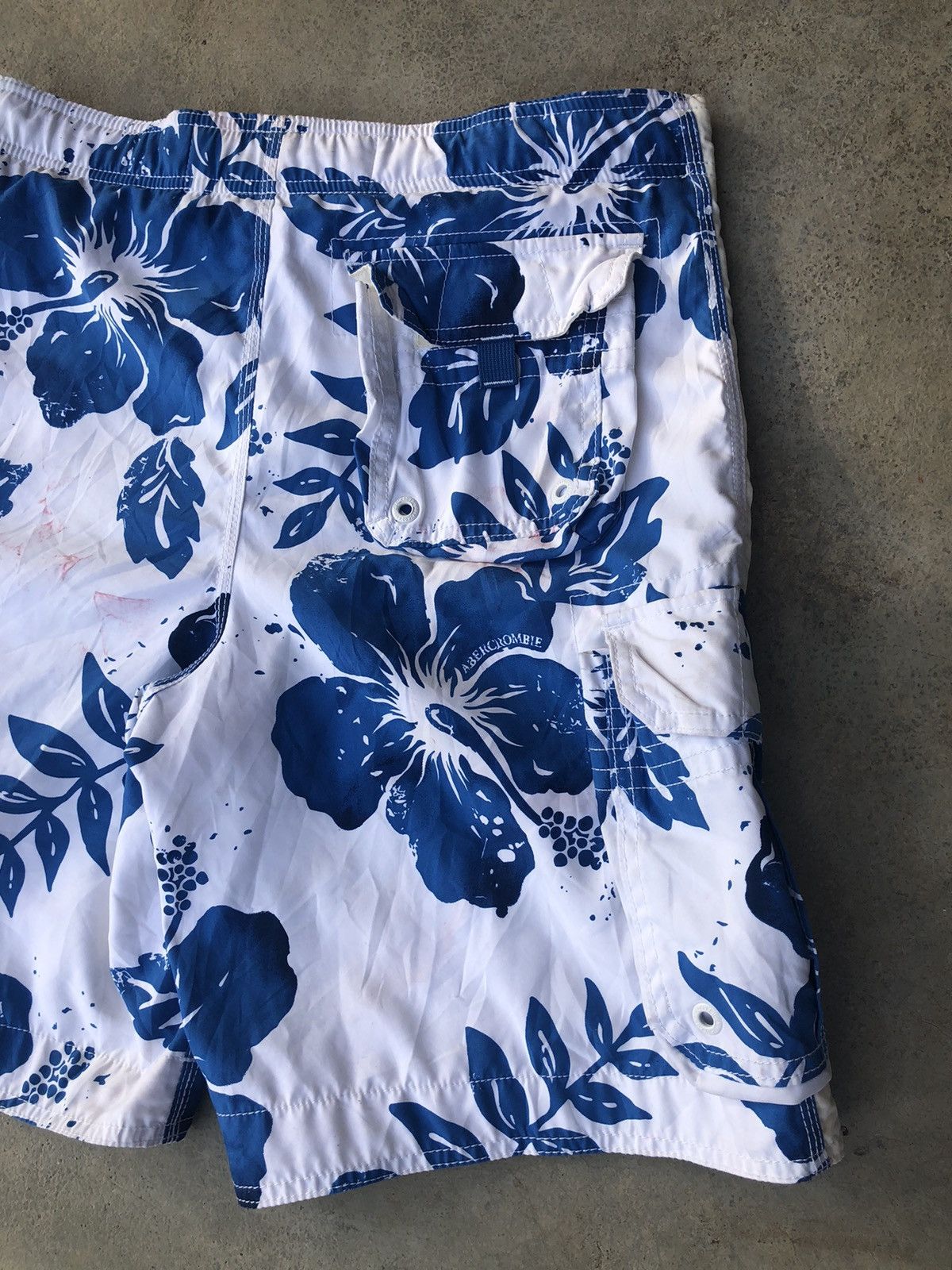 Abercrombie & Fitch Abercrombie & Fitch Hawaiian Cargo Short Pants Size US 32 / EU 48 - 10 Thumbnail