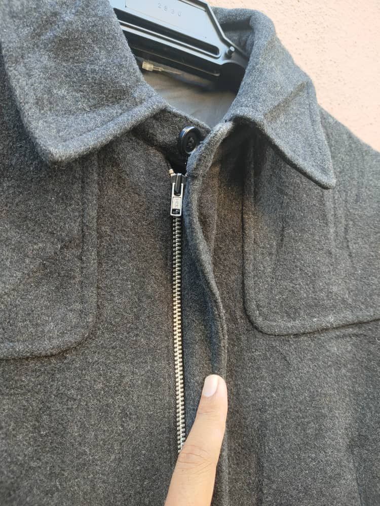 Japanese Brand Ined Long Wool Coat Jacket Size S / US 4 / IT 40 - 4 Thumbnail