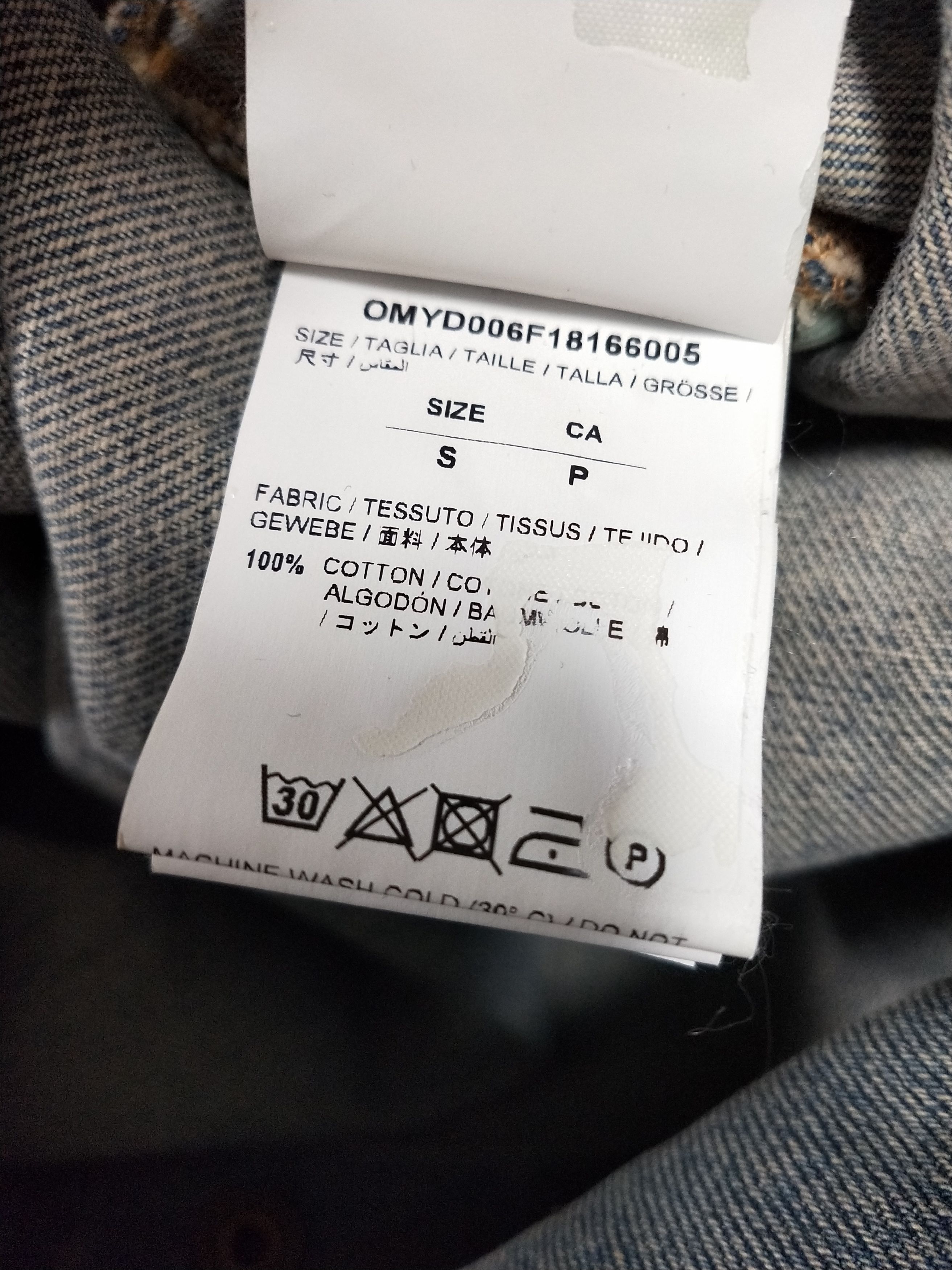 Off-White Multicolor Gradient Arrow Denim Shirt Size US M / EU 48-50 / 2 - 5 Thumbnail