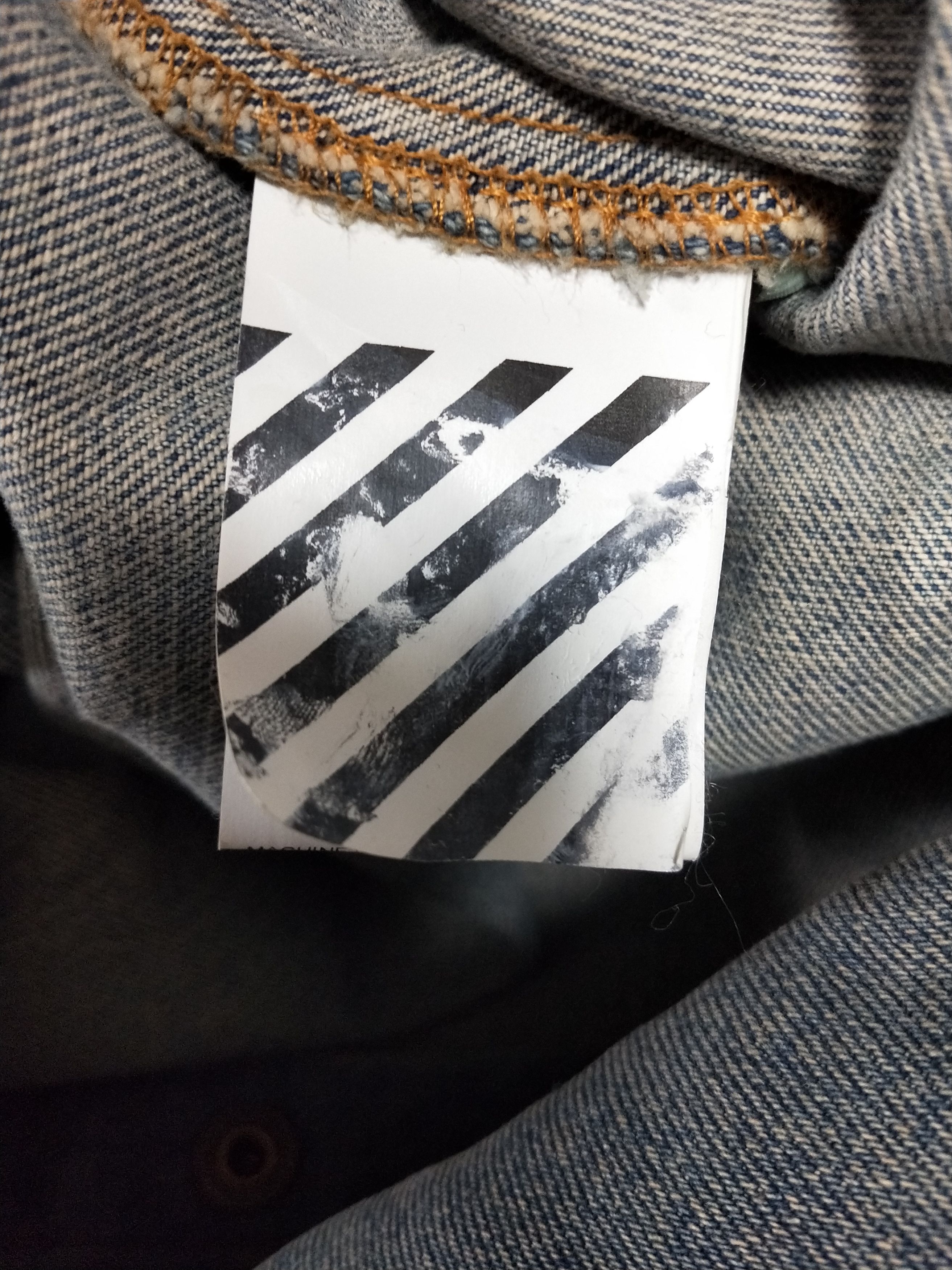 Off-White Multicolor Gradient Arrow Denim Shirt Size US M / EU 48-50 / 2 - 4 Thumbnail