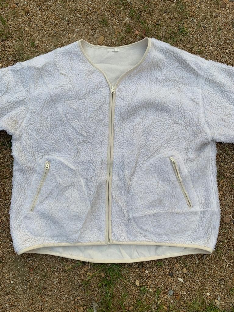 GU × Japanese Brand Gu Cardigan sherpa fleece Size M / US 6-8 / IT 42-44 - 3 Thumbnail