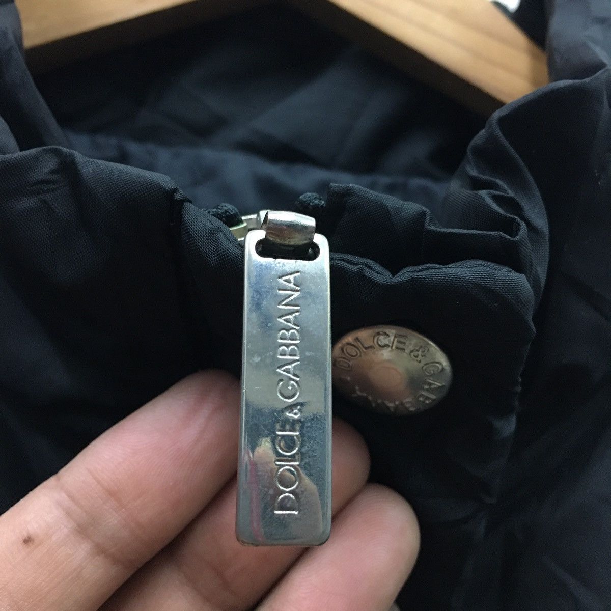 Designer × Dolce & Gabbana Vintage D&G Dolce And Gabbana Down Up Bomber Jacket Size US M / EU 48-50 / 2 - 9 Thumbnail