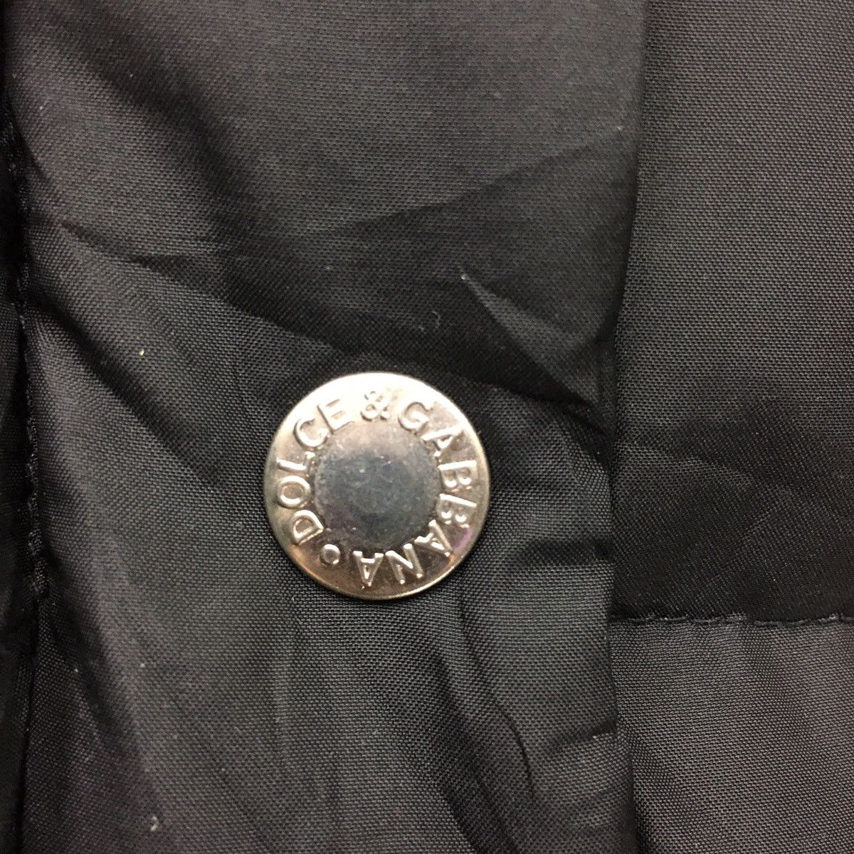 Designer × Dolce & Gabbana Vintage D&G Dolce And Gabbana Down Up Bomber Jacket Size US M / EU 48-50 / 2 - 5 Thumbnail