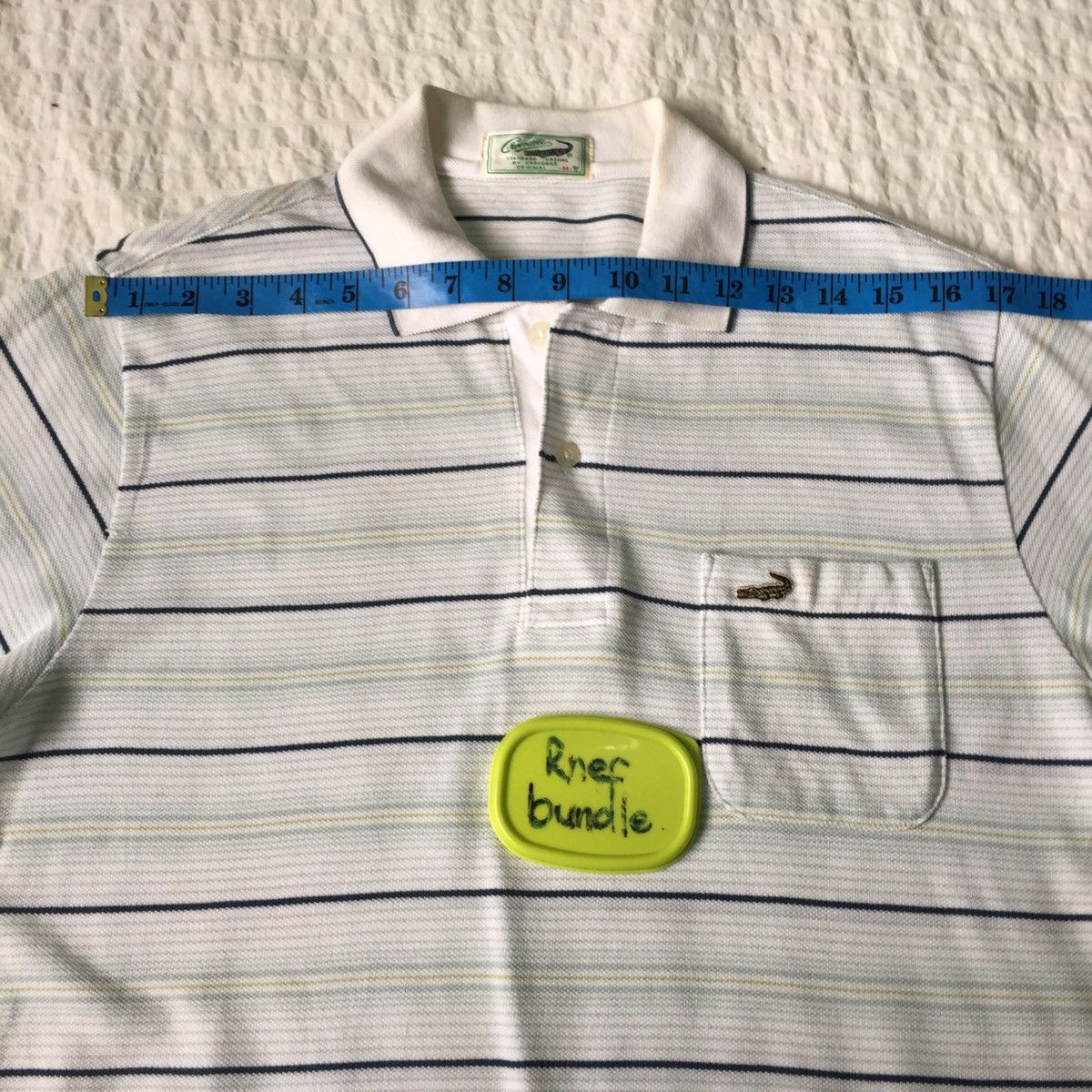 Lacoste Crocodile tshirt Size US M / EU 48-50 / 2 - 11 Thumbnail