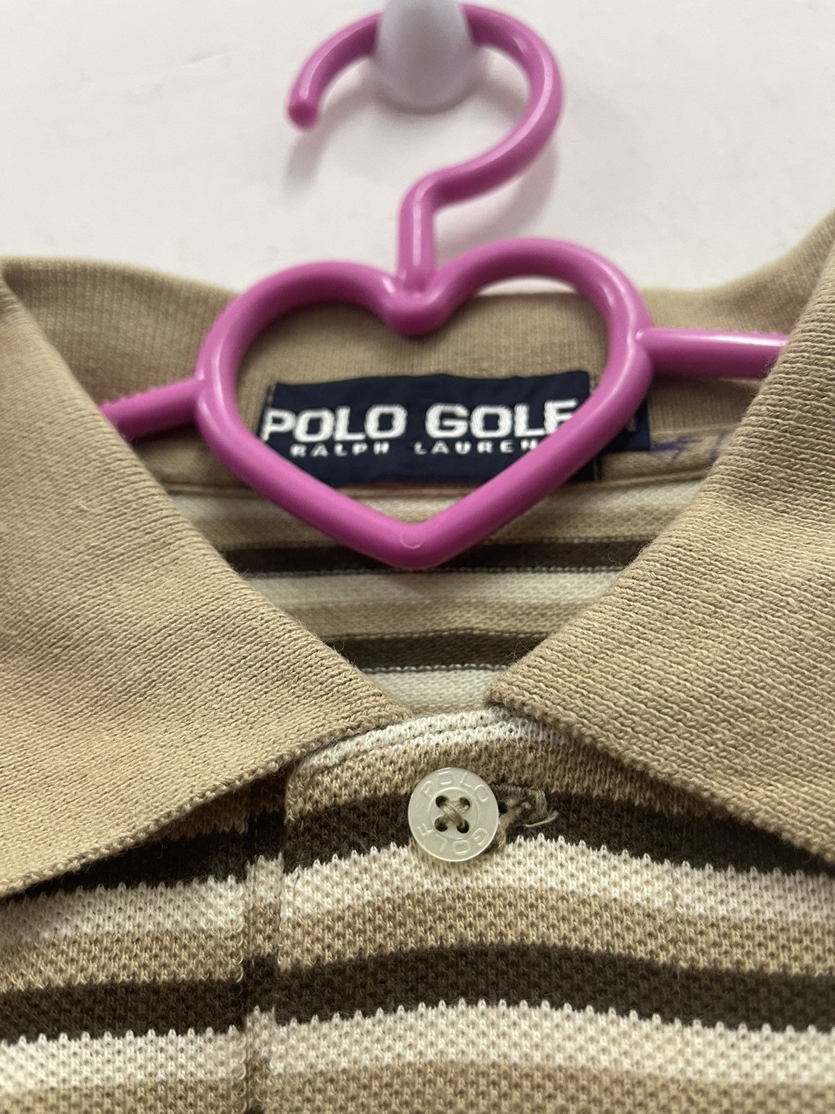 Polo Ralph Lauren Rare Vintage POLO GOLF RALPH LAUREN Striped Polo Shirt Size US M / EU 48-50 / 2 - 3 Thumbnail