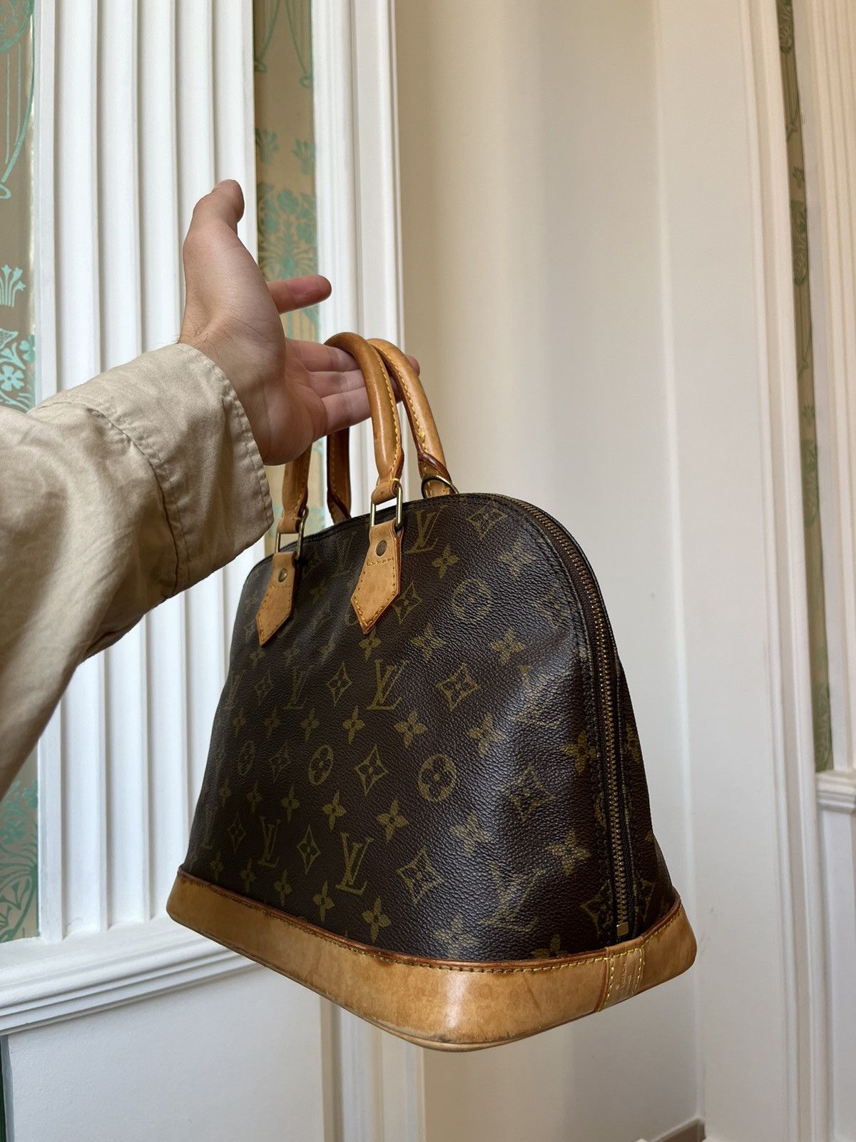 Louis Vuitton Louis Vuitton Alma PM bag / VI1916 / 1996 in France. Size ONE SIZE - 4 Thumbnail