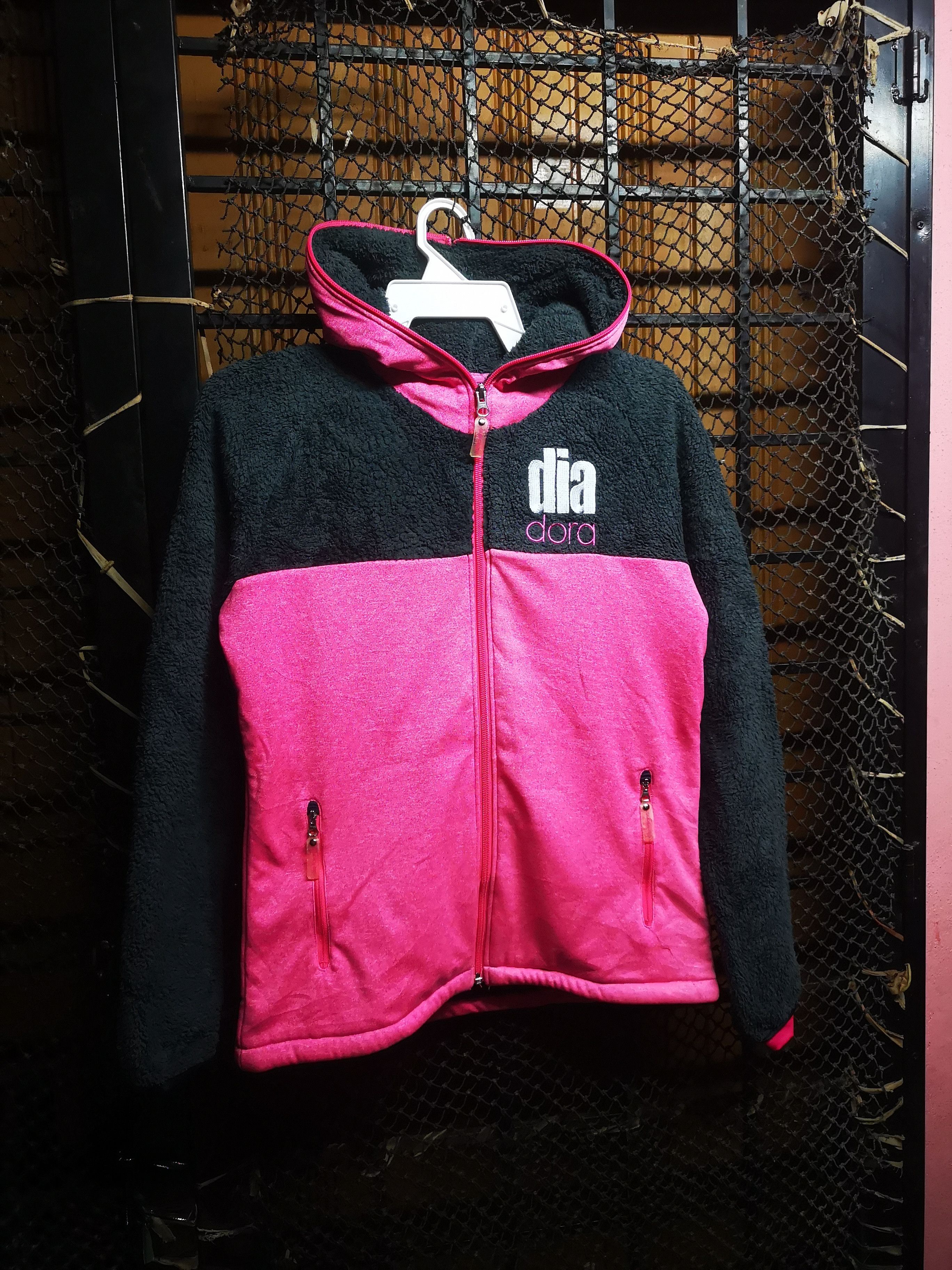 Diadora × Vintage Diadora Fleece Hoodie Zipper Fully Size L / US 10 / IT 46 - 1 Thumbnail