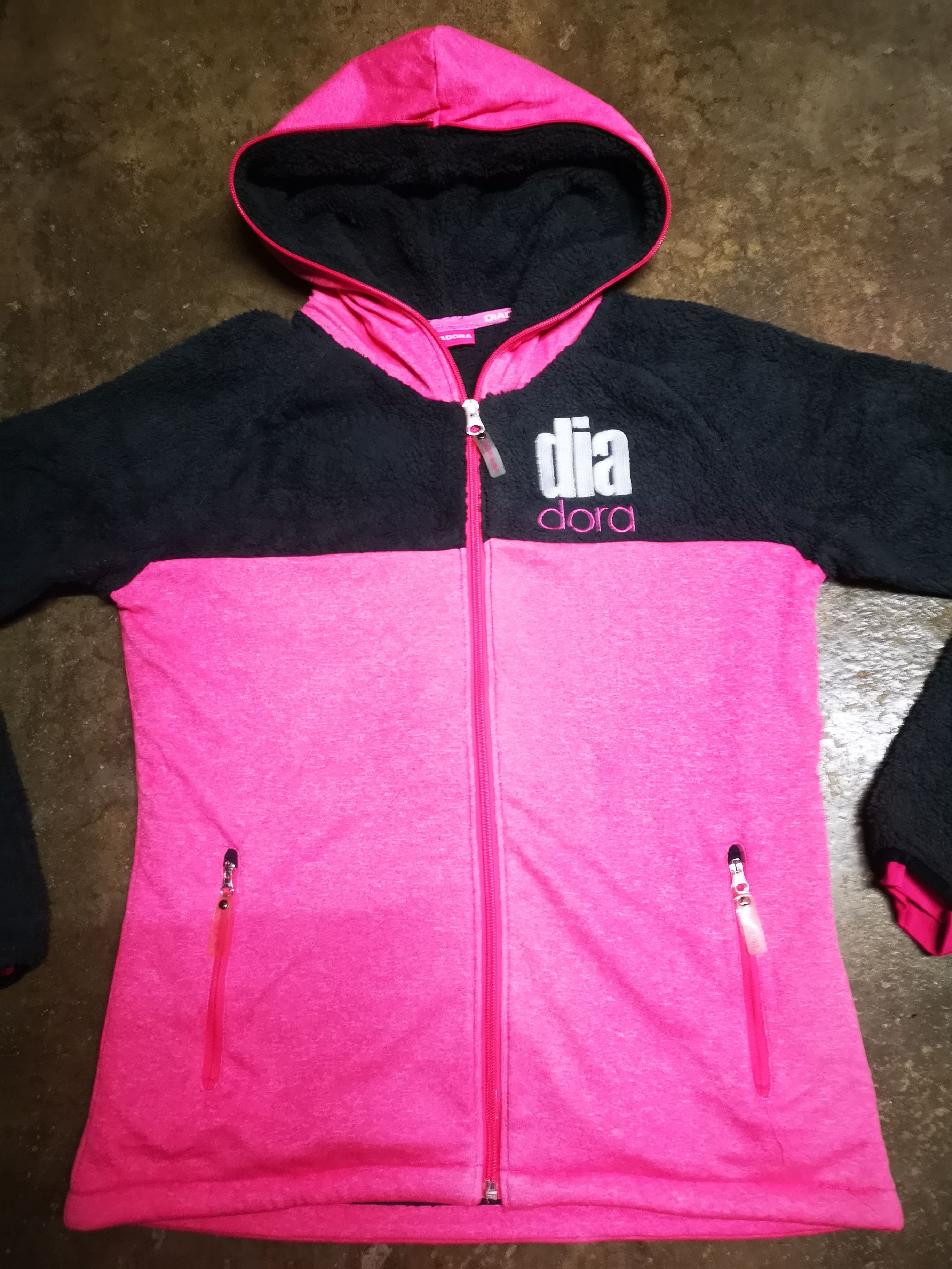 Diadora × Vintage Diadora Fleece Hoodie Zipper Fully Size L / US 10 / IT 46 - 5 Thumbnail