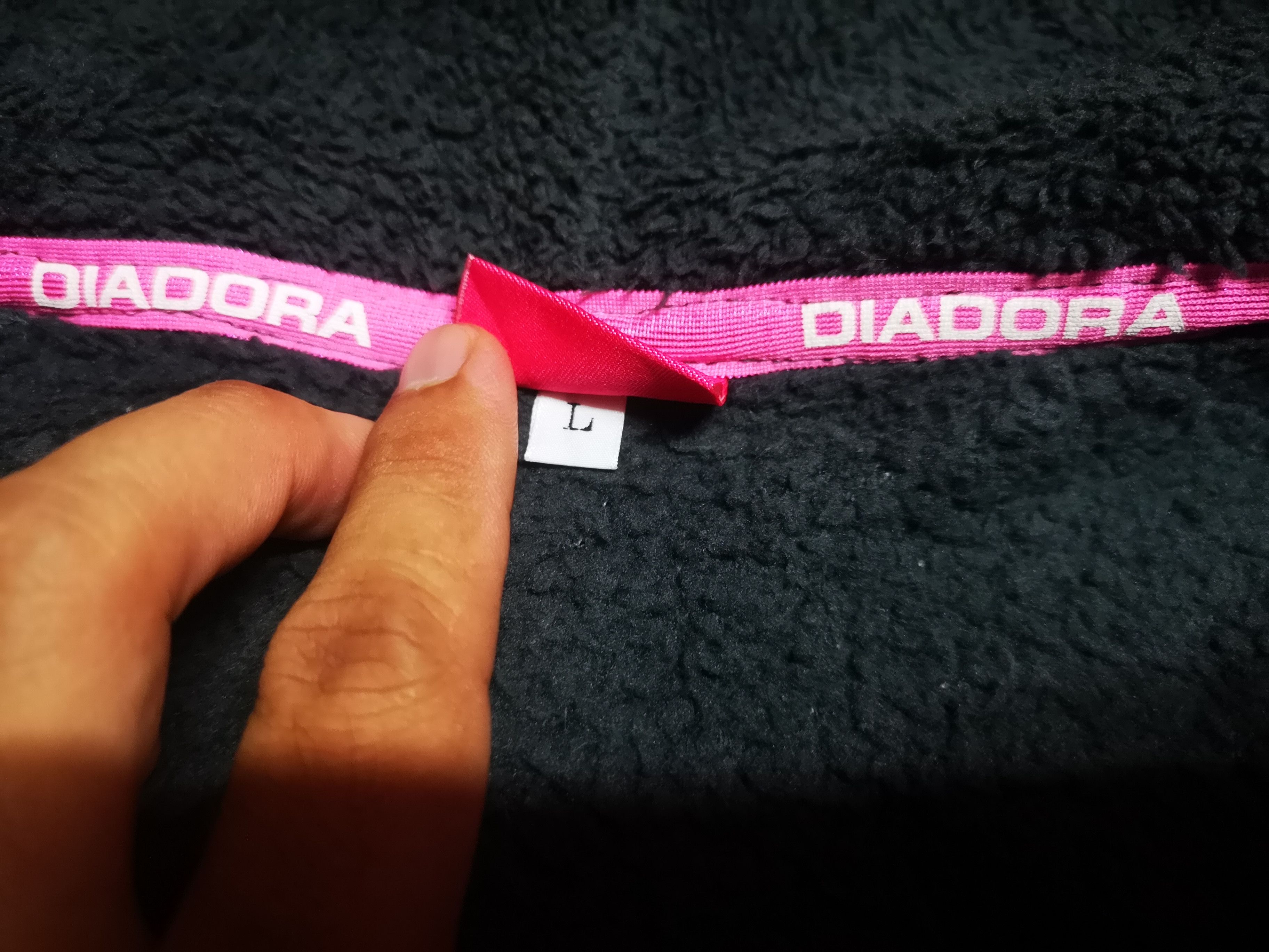 Diadora × Vintage Diadora Fleece Hoodie Zipper Fully Size L / US 10 / IT 46 - 9 Thumbnail