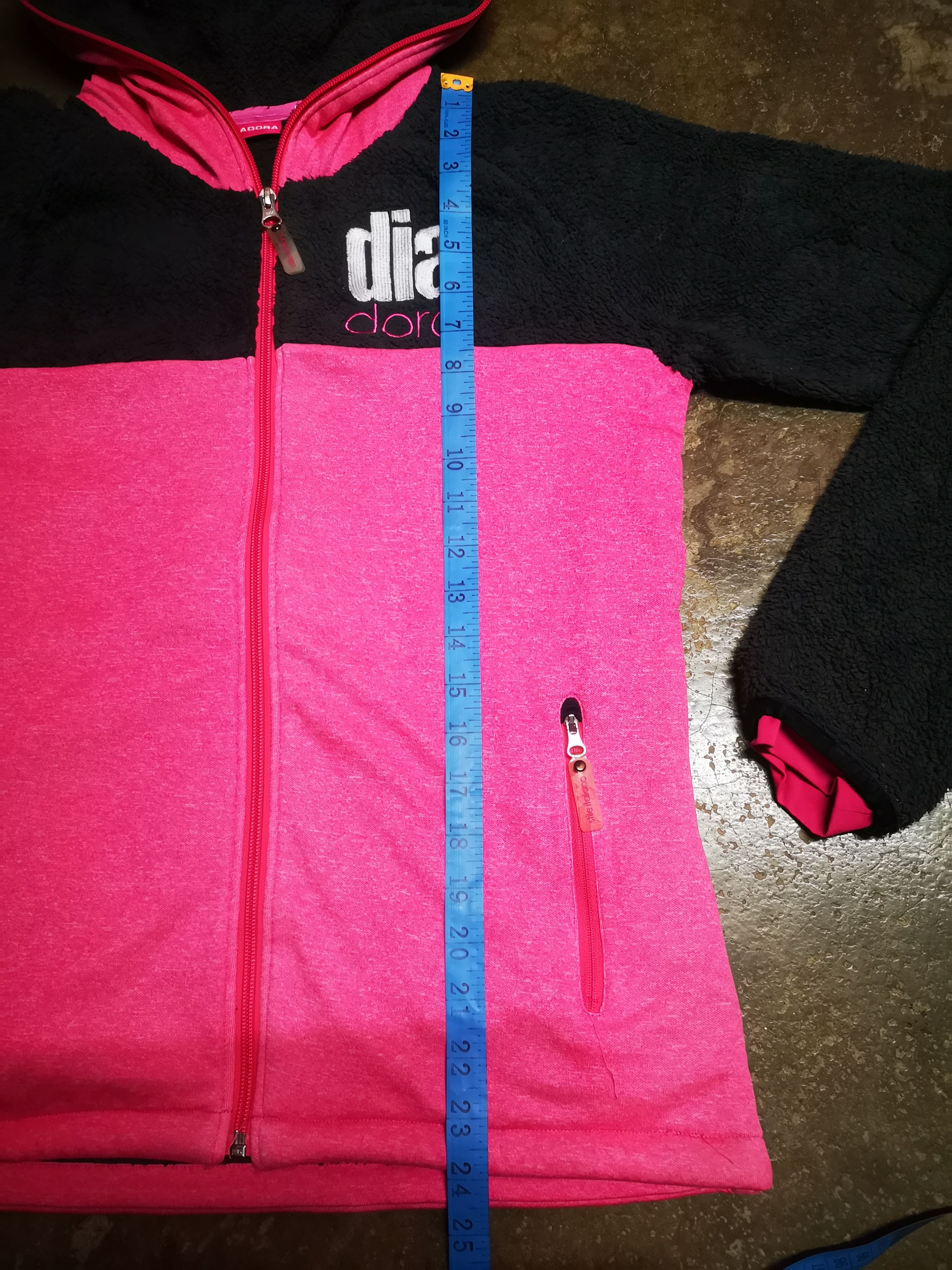 Diadora × Vintage Diadora Fleece Hoodie Zipper Fully Size L / US 10 / IT 46 - 14 Thumbnail