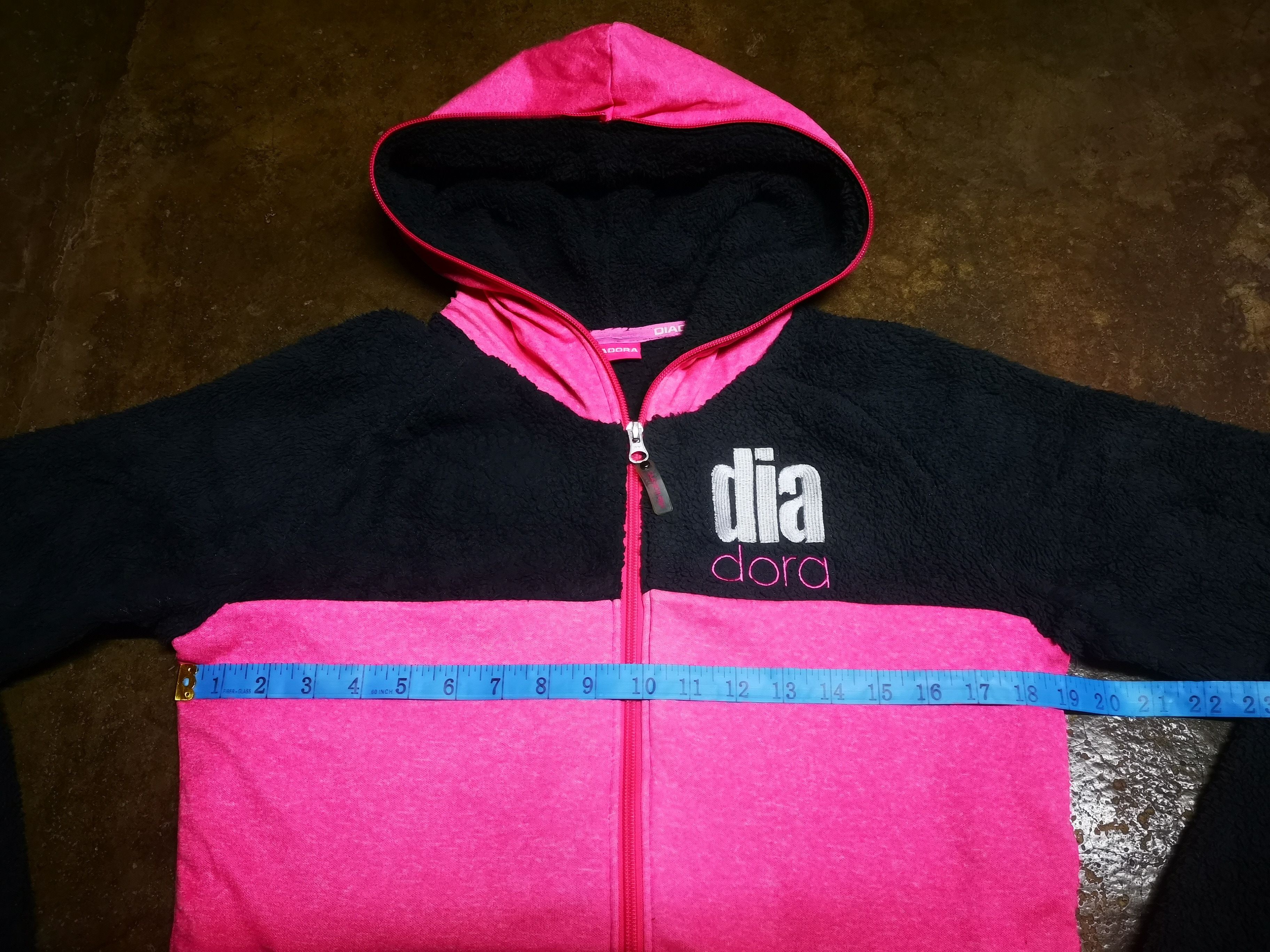 Diadora × Vintage Diadora Fleece Hoodie Zipper Fully Size L / US 10 / IT 46 - 13 Thumbnail