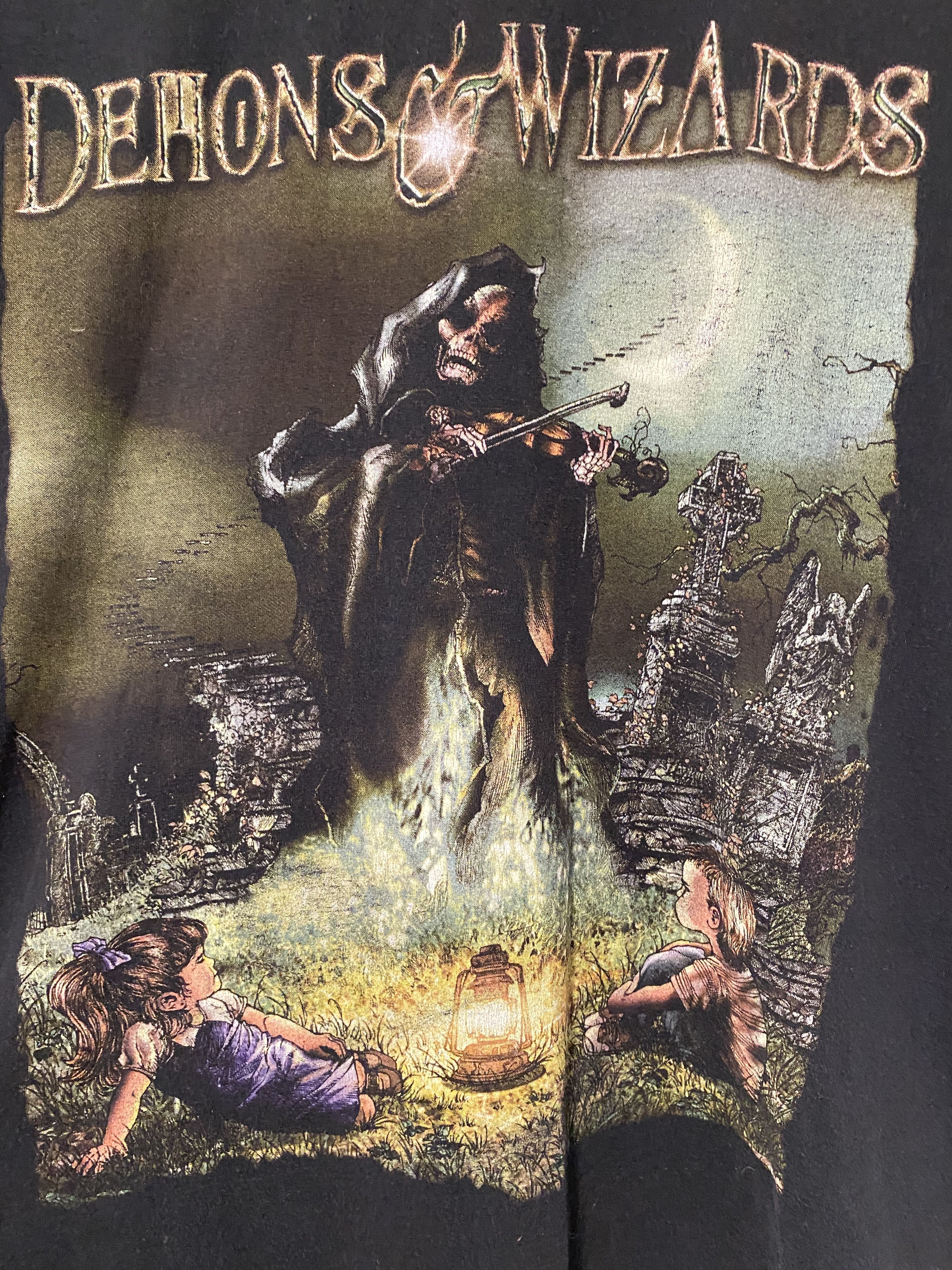 Band Tees Vintage 2000 Demons & Wizards t-shirt Size US XL / EU 56 / 4 - 2 Thumbnail
