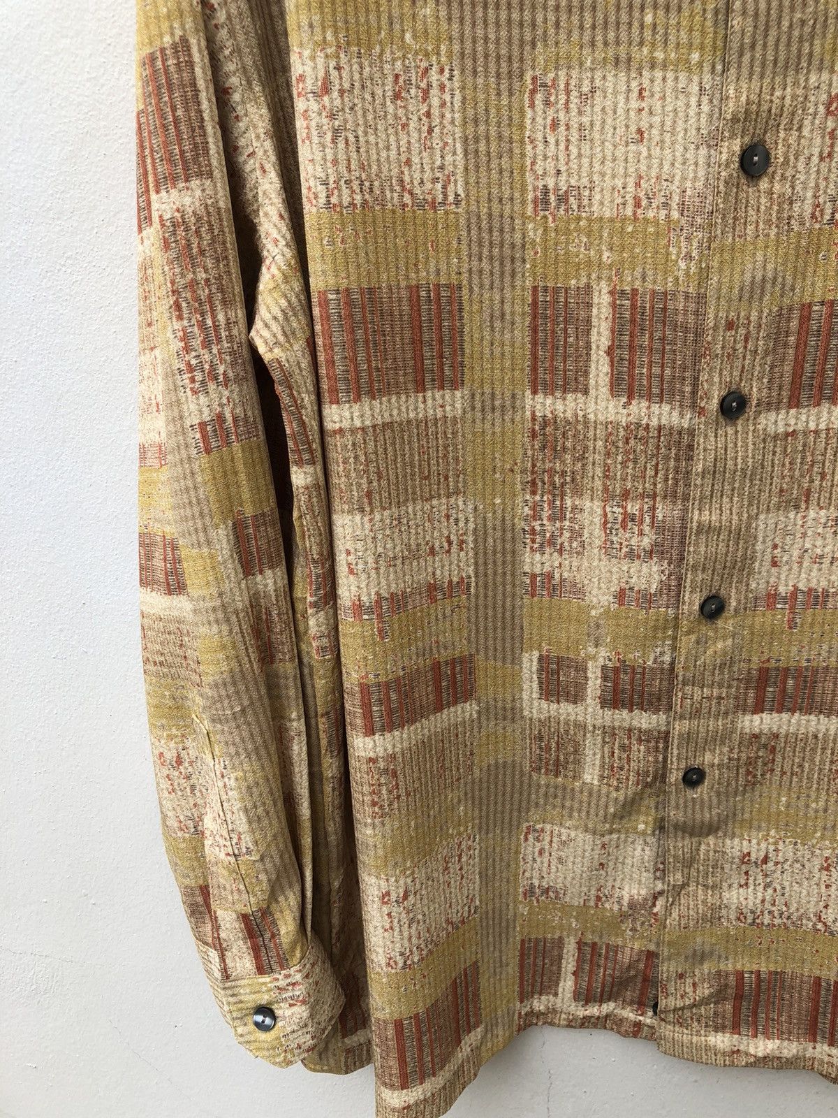 Carven Carven Paris Abstract Print Long Sleeve Shirt Size US L / EU 52-54 / 3 - 4 Thumbnail