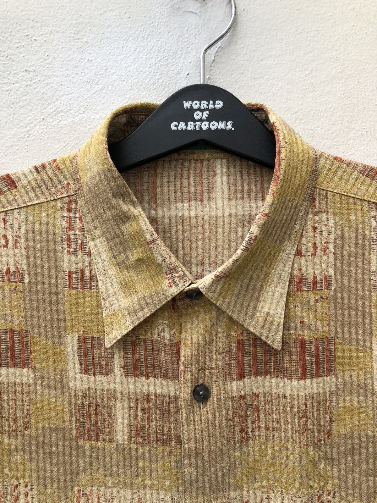 Carven Carven Paris Abstract Print Long Sleeve Shirt Size US L / EU 52-54 / 3 - 2 Thumbnail