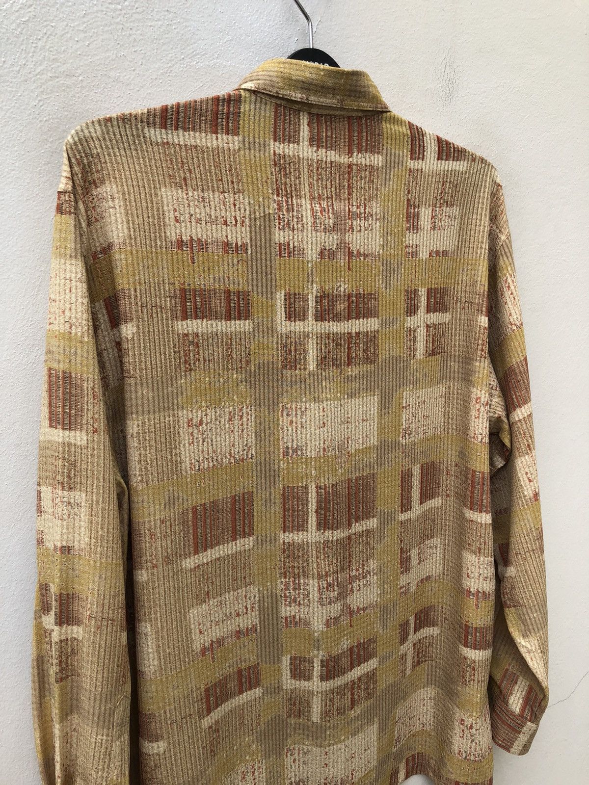 Carven Carven Paris Abstract Print Long Sleeve Shirt Size US L / EU 52-54 / 3 - 8 Thumbnail