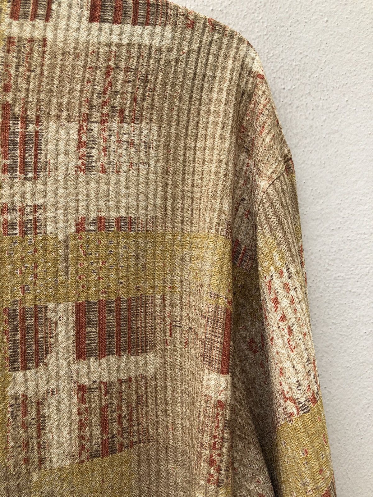 Carven Carven Paris Abstract Print Long Sleeve Shirt Size US L / EU 52-54 / 3 - 10 Thumbnail