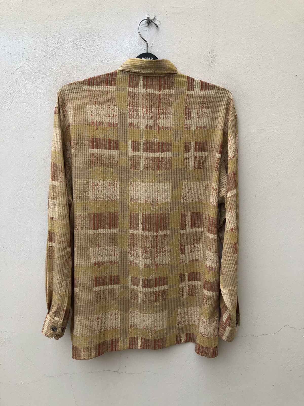 Carven Carven Paris Abstract Print Long Sleeve Shirt Size US L / EU 52-54 / 3 - 7 Thumbnail