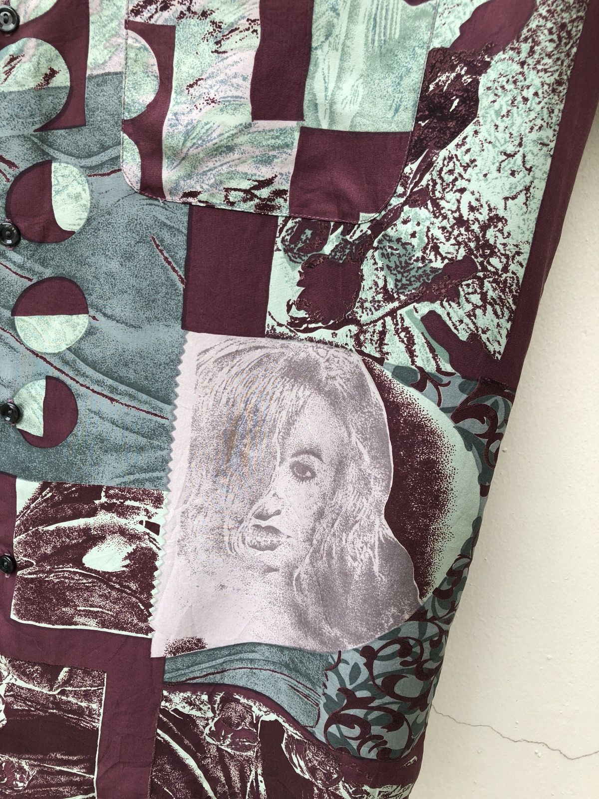 Art Comes First Vintage Context Japan Abstract Art Silk Shirt Size US L / EU 52-54 / 3 - 4 Thumbnail