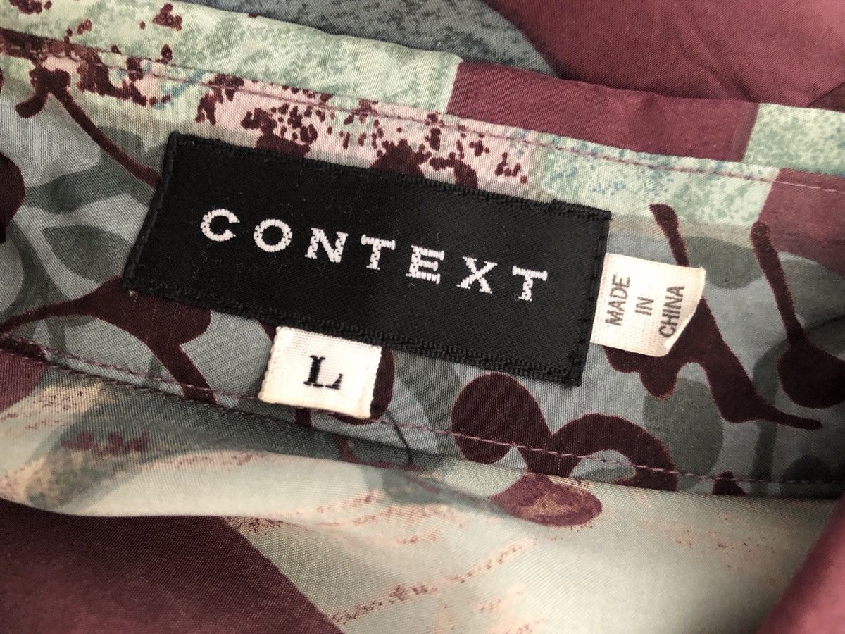 Art Comes First Vintage Context Japan Abstract Art Silk Shirt Size US L / EU 52-54 / 3 - 13 Thumbnail
