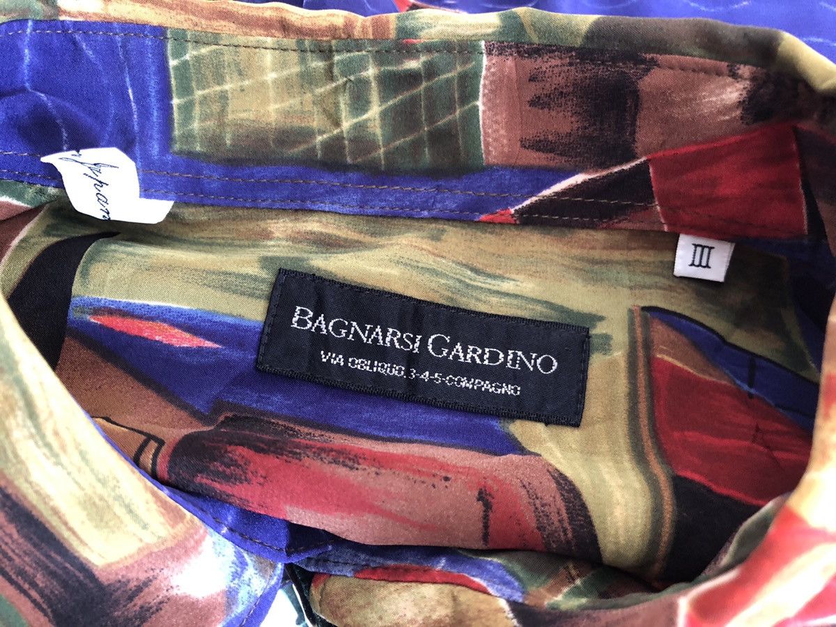 Art Comes First 90s Bagnarsi Gardino Made in Japan Abstract Art LS Shirt Size US L / EU 52-54 / 3 - 19 Thumbnail