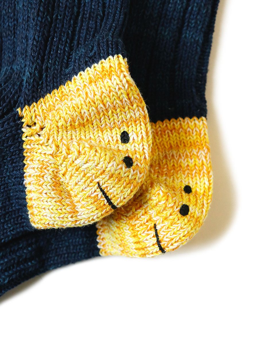 Kapital Kapital 60 IVY Rainbowy Smile Happy Heel Hold Socks Size ONE SIZE - 4 Thumbnail