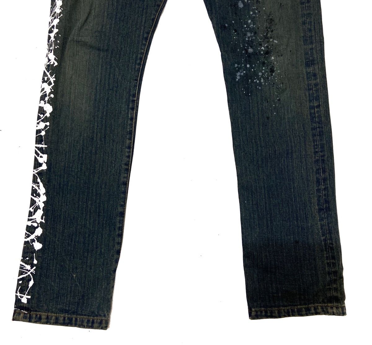 Designer × Japanese Brand Japanese Snail'ssnore Paint Painter Splashed All Over Denim Size US 32 / EU 48 - 5 Thumbnail
