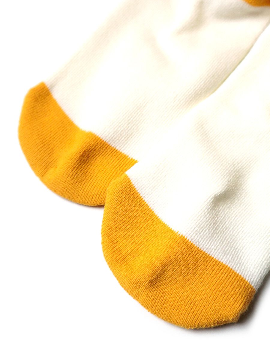 Kapital Skater Knee High Smiley Heel Socks Size ONE SIZE - 5 Thumbnail