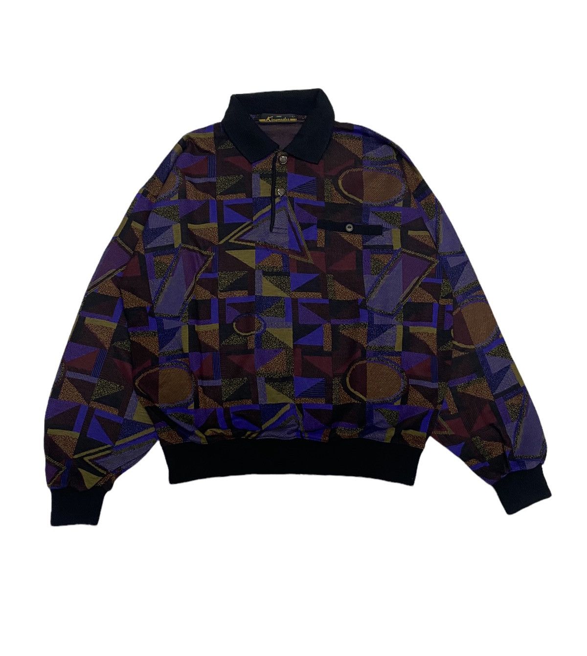 Japanese Brand × Vintage 🔥GRAIL🇯🇵 ARCHIVE JAPANESE ART KINGMASTER SWEATSHIRT Size US M / EU 48-50 / 2 - 1 Thumbnail