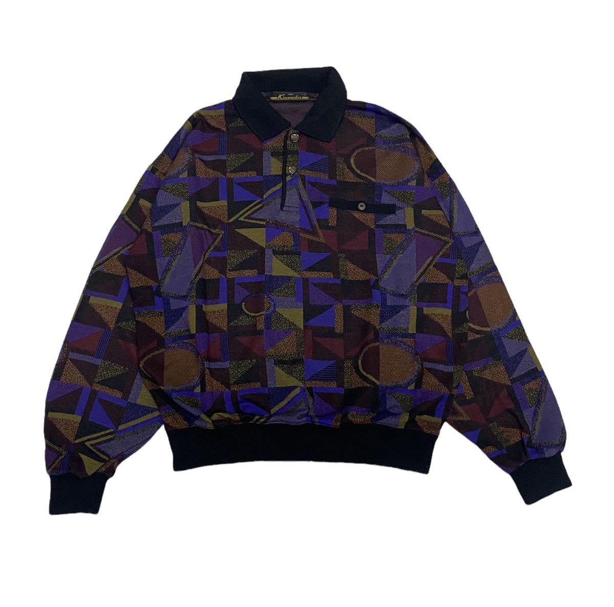Japanese Brand × Vintage 🔥GRAIL🇯🇵 ARCHIVE JAPANESE ART KINGMASTER SWEATSHIRT Size US M / EU 48-50 / 2 - 5 Thumbnail