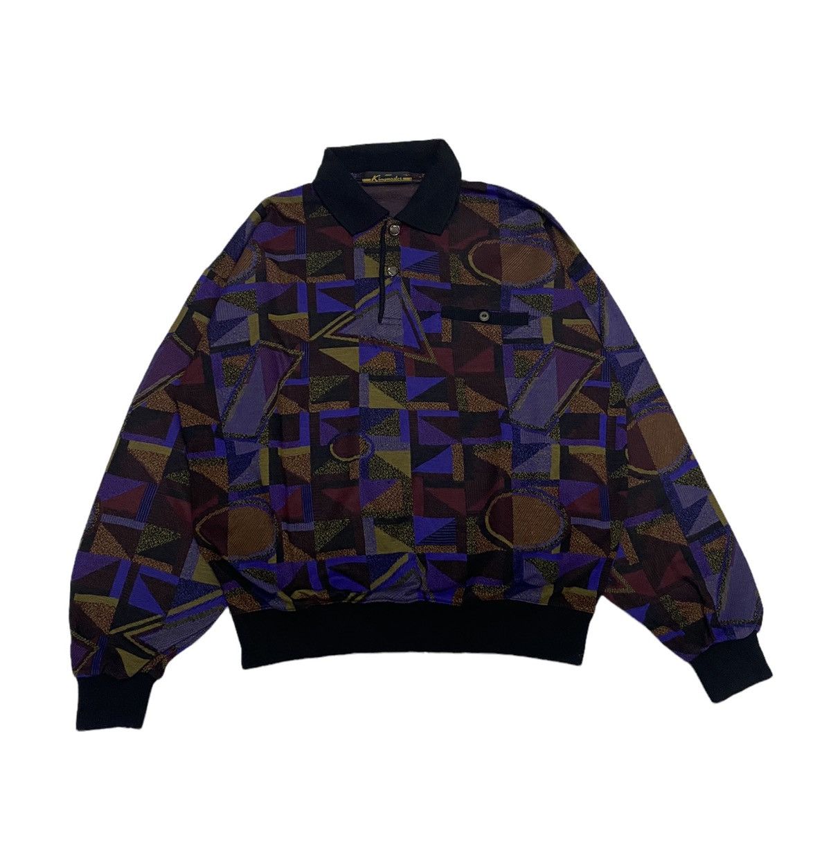Japanese Brand × Vintage 🔥GRAIL🇯🇵 ARCHIVE JAPANESE ART KINGMASTER SWEATSHIRT Size US M / EU 48-50 / 2 - 3 Thumbnail